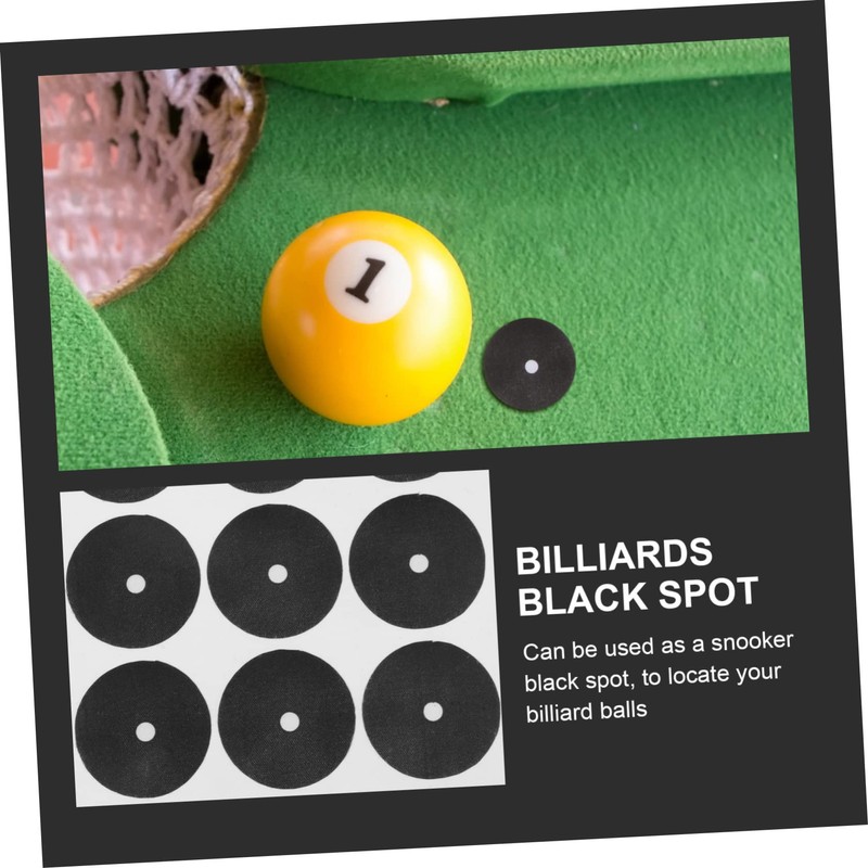 Kisangel Pool Table Necessity Billiard Spot Stickers 2 Pack of