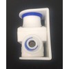 Mini White PRV Plastic Water Pressure Reducing/Regulator Valve c/w 1/4"