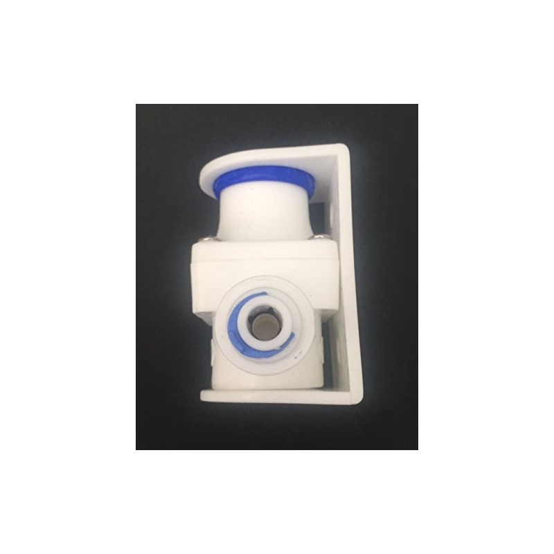 Mini White PRV Plastic Water Pressure Reducing/Regulator Valve c/w 1/4"