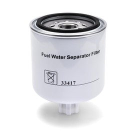 33417 Heavy Duty Spin On Fuel Water Separator, Replacement for WIX Filters 33417