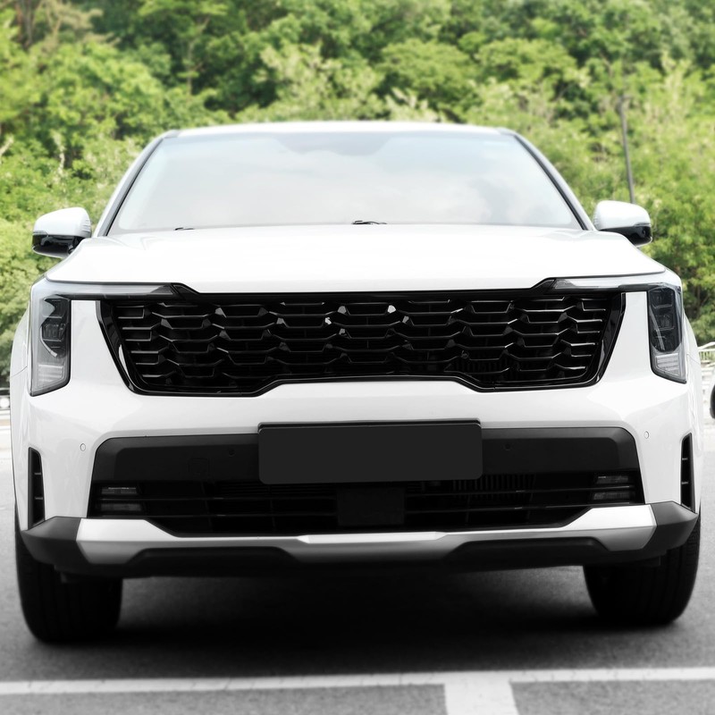 YOUTOOCAR 3PCS Front Grille Covers Trim Compatible with Kia Sorento