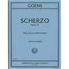 Goens, Daniel van - Scherzo, Op. 12 - Cello and