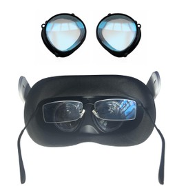 IOOIOO one Lens with Magnetic Frame for L or R Eye for Meta Quest 2 or Quest 3s Oculus VR Headset, (Farsighted SPH:+6)