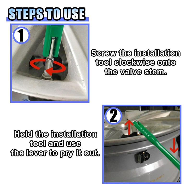 BDZMC Tire Valve Stem Puller Tool, No Scratch Tire Valve