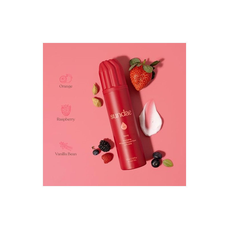 sundae Gel De Ducha Espumoso Exfoliante Batido Con Aroma A