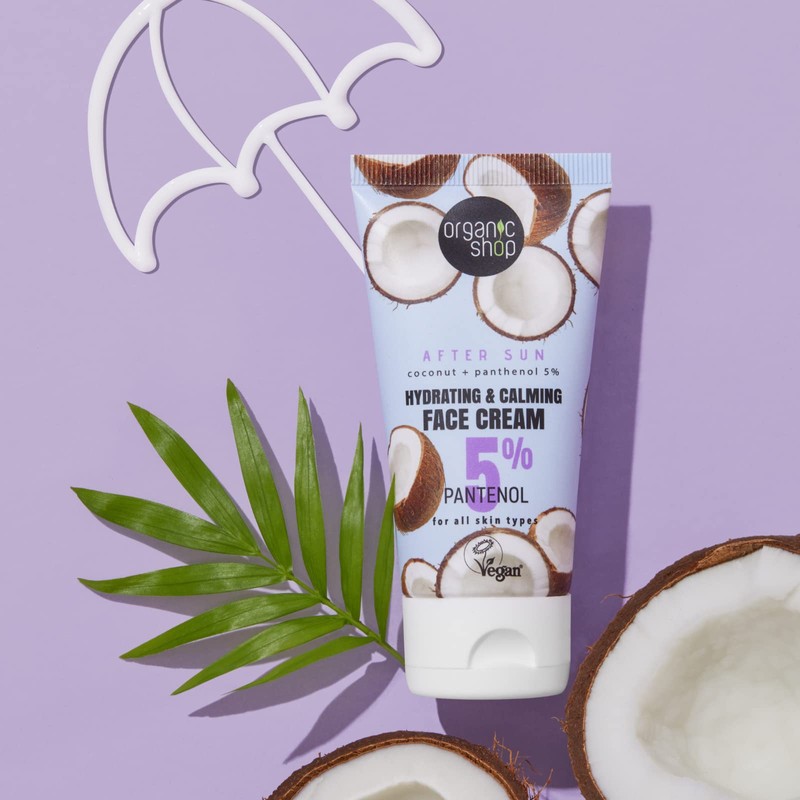Organic Shop After Sun hydrating & calming Face Cream (50ml)