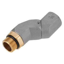 Manguera de Transferencia Conector Giratorio 360 Grados Accesorio Agua 3 4 Pulg Macho a Hembra Adaptador Multiplano para Boquilla Pistola Lavado Indus