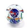 Keystone Glass Art Paperweight Tropical Fish Ball Fish IN010603