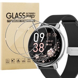 KUSINHOKA Pack of 3 Screen Protectors Compatible with SWGOTA Smartwatch 1.39 Inches, [Anti-Scratch] Soft TPU Screen Protector, Full Coverage, HD Clear Anti-Fingerprint Film for SWGOTA Smartwatch