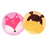 Animal Face Shower Hair Cap Vinyl Hair Cap Hippo 6ea