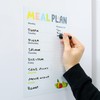 Magnetic A4 Weekly Meal Planner and Shopping List for Fridge,