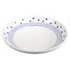 Hasamiyaki Dot Line Round Plate, Large 303253 530