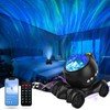 ENOKIK Northern Light Projector, Aurora Star Projector Built-in Bluetooth Speaker,