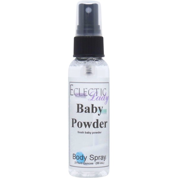 Body Spray for Women, 2 Oz Baby Powder Mist with Clean, Light & Gentle Fragrance, Long Lasting Perfume with Comforting Scent for Men & Women, Cologne with Soft, Subtle Aroma For Daily Use