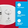 First Alert Carbon Monoxide Detector, Plug-In Alarm with Test &