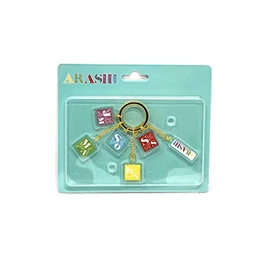 Arashi Exhibition Acrylic Key Chain Illustration A
