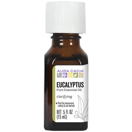 Aura Cacia 100% Pure Essential Oils - Eucalyptus - 0.5 oz