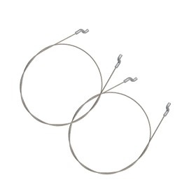 Ganivsor 2PC 117-9145 Clutch Cable for 38452, 1179145 Clutch Auger Cable Snowblower