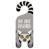 GRAPHICS & MORE Ring Tailed Lemur Do Not Disturb Plastic