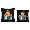 Chicken Pot Pie Math Lover Pi 3.14 Funny Throw Pillow
