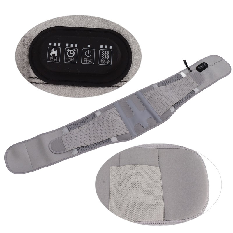 Heating Massage Waist Belt 3 Gear Temperature Massage Force and