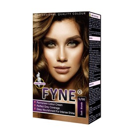FYNE Dark Blonde Permanent Hair Dye for Women - Home Hair Color Cream with Built-in Conditioner - Gentle, Long-Lasting, Easy to Use, Suitable for All Hair Types - Achieve Salon-Quality Results at Home