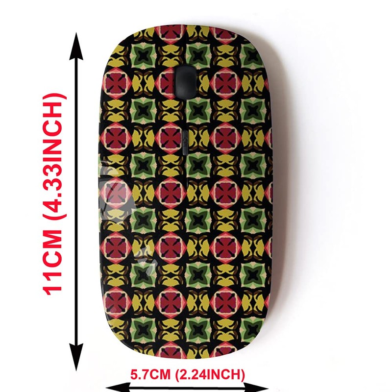 2.4G Wireless Mouse with Cute Pattern Design for All Laptops
