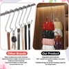 HANLANXUE 4 Pack Purse Organizer for Closet, Purse Hanger with