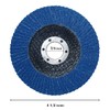 28 Pack 4 1/2 Inch Flap Disc Angle Grinder Sanding