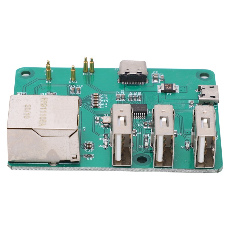 HUB Expansion Board Integrated USB to Ethernet Accessories for Raspberry