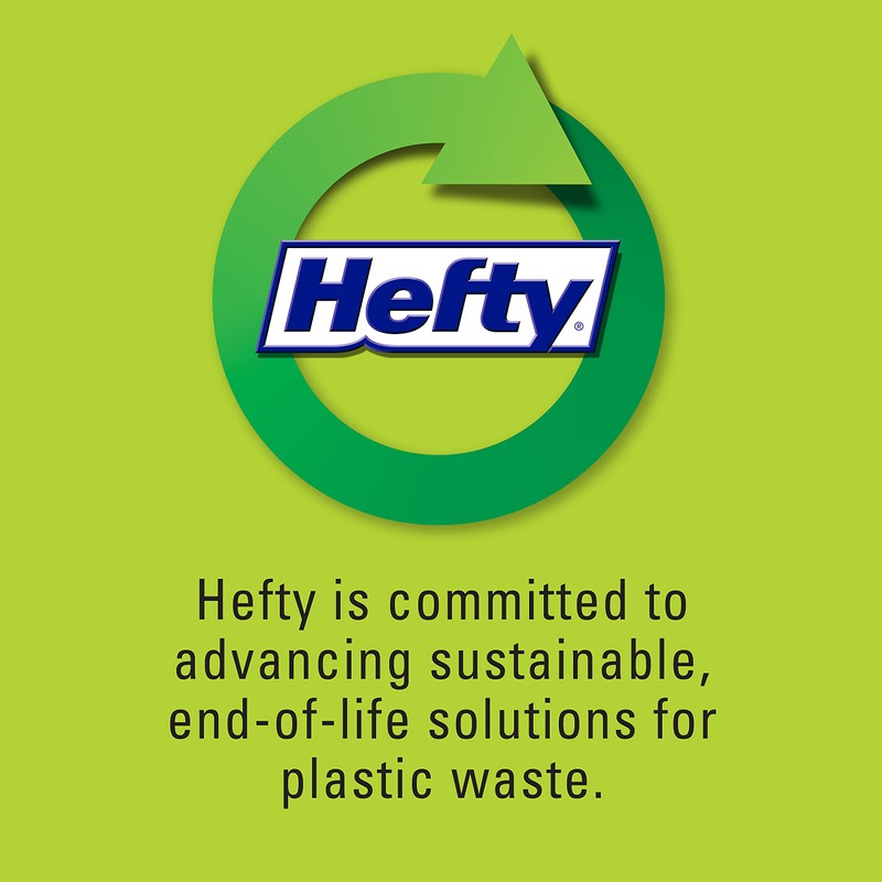 Hefty Ultra Flex Trash Bags (Maximum Strength, Drawstring, 30 Gallon,