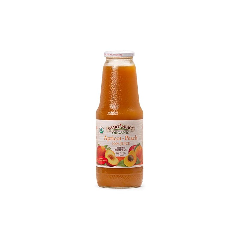 Smart Juice Organic Apricot Peach Juice - 33.8 fl oz