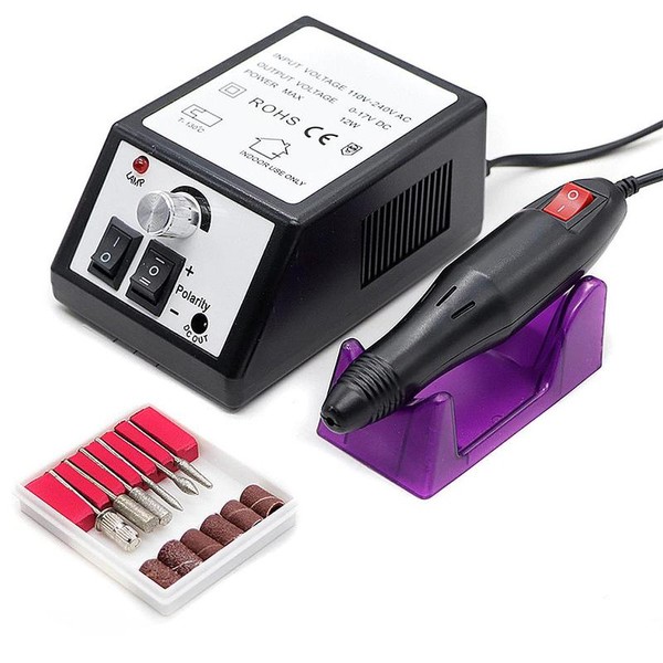 20000RPM Nail Set Drill Machine Electric Manicure Milling Cutter Kit