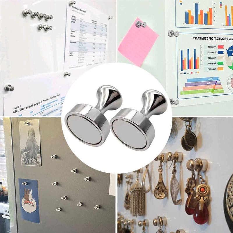 BZKSER Neodymium Magnets - 8 Pieces Magnets Strong Magnets Small