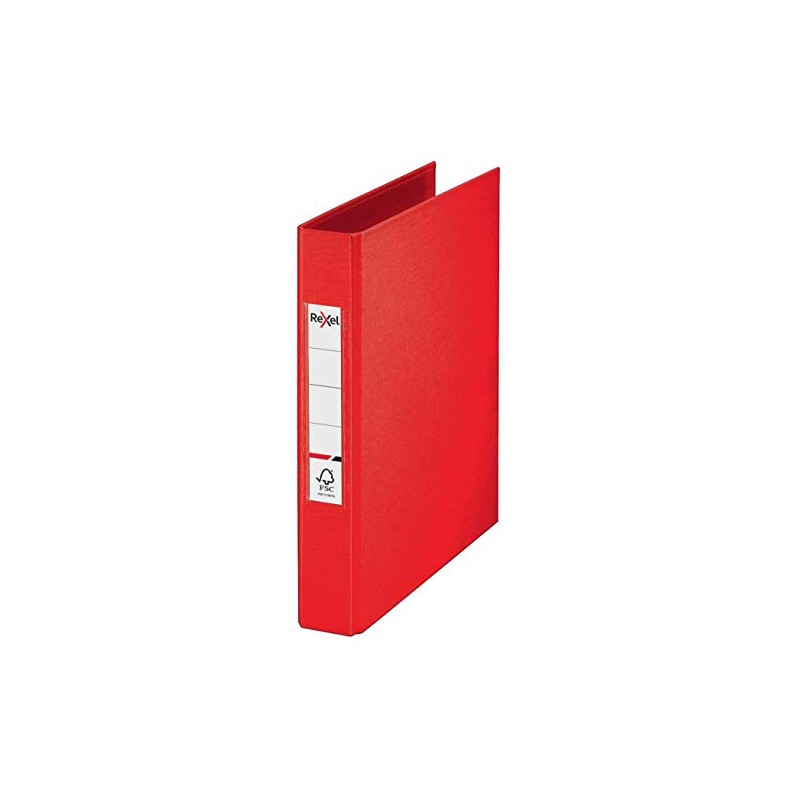 Rexel 2115560 A5 25mm Ring Binder - Red