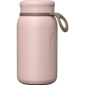 Wahei Freiz RH-1725 Water Bottle, 10.1 fl oz (300 ml), Pink, Includes Strap, Insulated, Insulated, Vacuum Insulated Bottle