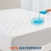 BQC 100% Waterproof Quilted Mattress Protector 35 Cm Deep Skirt