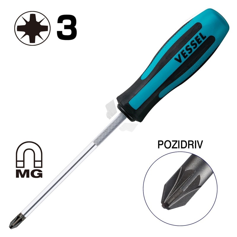 ベッセル(VESSEL) メガドラ ポジドライバー PZ3×150 903