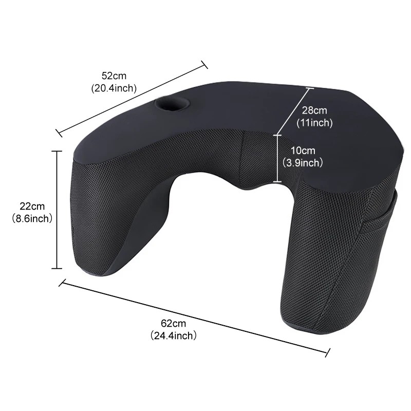 Gaming Lap Pillow for Sofa Comfort – Memory Foam Armrest