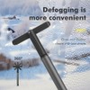 XTryfun Ice Scraper with Detachable Window Squeegee for Cars Windshield