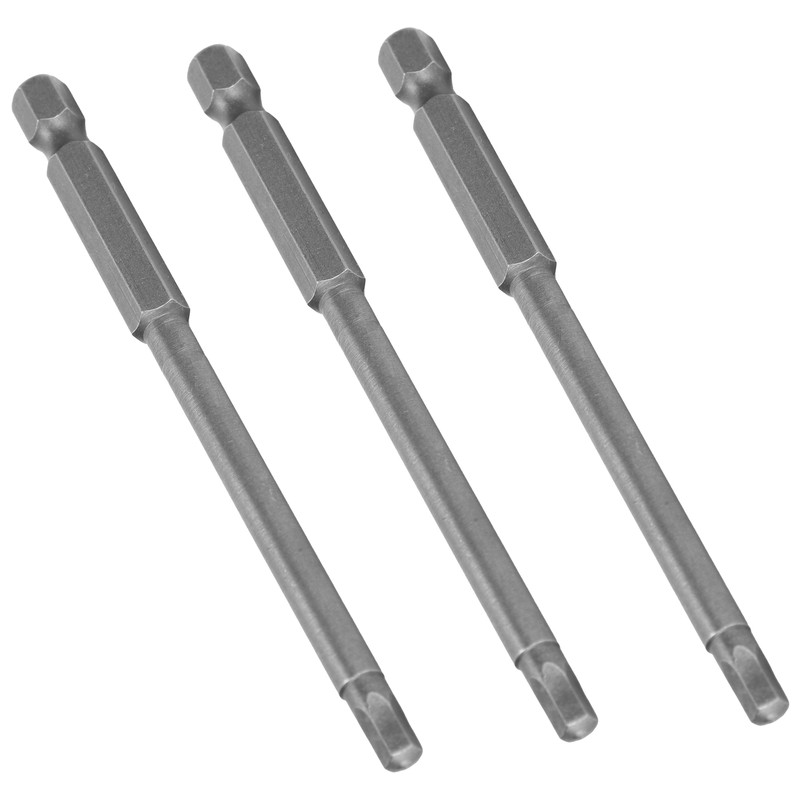 10Pcs 4mm Magnetic Screwdriver Bits Alloy Steel 1/4 Inch Hex