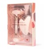 Beauty Secrets Kit Para Masaje Linfático Facial Rodillo Y Piedra