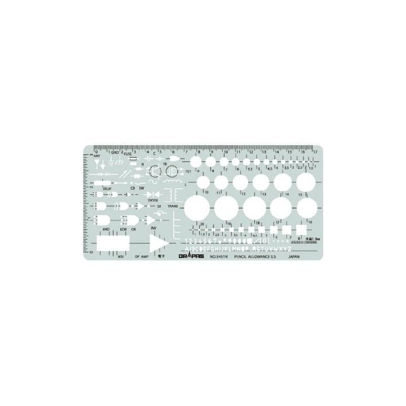 ドラパス テンプレート E451N 学校教育用テンプレート (電子) 31451