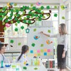 Pajean 58 Pcs Classroom Tree Bulletin Board Set Trees Cutouts