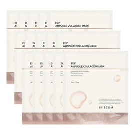 Byaecom EGF Easy GF Ampoule Collagen Mask Pack 15 pieces23150872673596 / 바이애콤 EGF 이지에프 앰플 콜라겐 마스크팩 15매입23150872673596