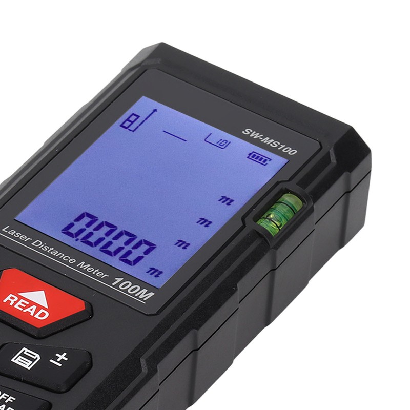 Handheld Infrared Laser Distance Meter Rangefinder High Accuracy Range Measuring
