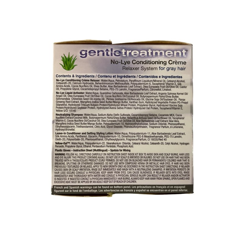 2 set- Gentle Treatment Relaxer for Grey No-lye Kit, 1count