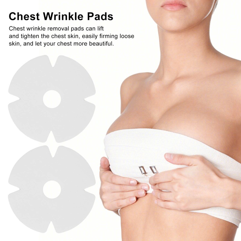 10pcs Chest Wrinkle Pads Remove Fine Lines Inhibiting Melanin Breast