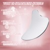 Gua Sha Face Tool, Large Guasha Stainless Steel Scraping Massage