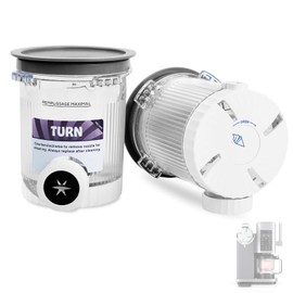 2 Pack Creami Swirl Pints and Lids for Ninja NC700 NC701 Series Accessory,16oz Creami Pint with Ice Cream Makers Compatible for Ninja Swirl Ice Cream & Soft Serve Makers BPA Free & Dishwasher Safe